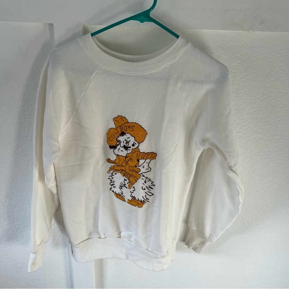 Vintage MS Casuals Sport Women's Small Crewneck University of Wyoming Sweatshirt